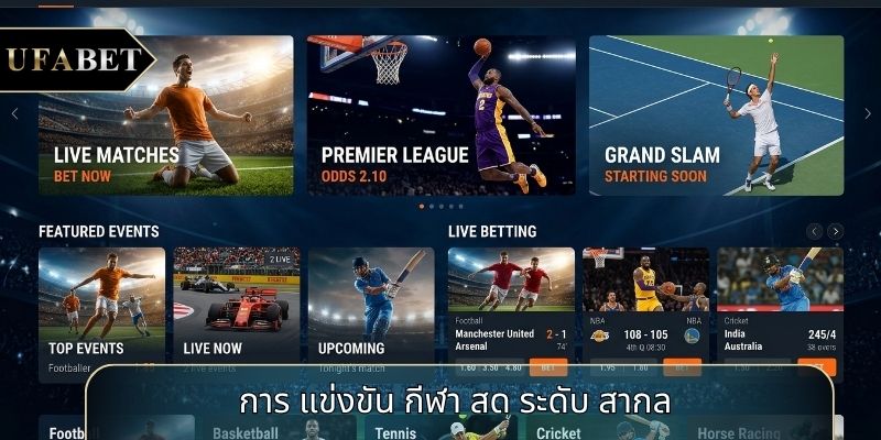 การ แข่งขัน กีฬา สด ระดับ สากล การ แข่งขัน กีฬา สด ระดับ สากล