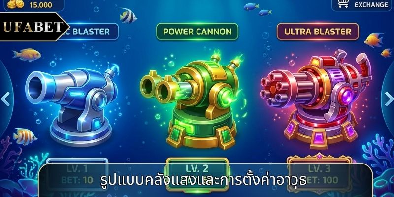 รูปแบบคลังแสงและการตั้งค่าอาวุธ รูปแบบคลังแสงและการตั้งค่าอาวุธ