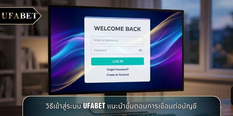 วิธีเข้าสู่ระบบ UFABET แนะนำขั้นตอนการเชื่อมต่อบัญชี