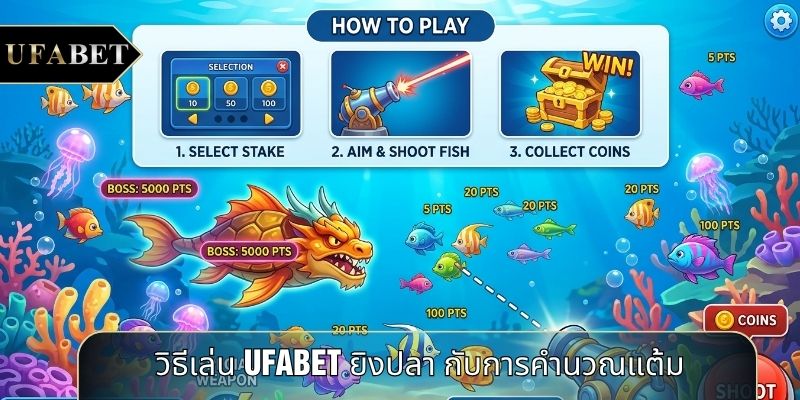วิธีเล่น UFABET ยิงปลา เพื่อการจับจังหวะและวิเคราะห์เป้าหมาย